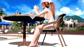 Helena Chan, Momji Chan and Nyotengu Vacations Ecchi